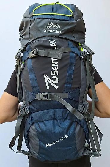 Sportske torbe i rančevi: Planinarski ranac Senterlan Adventure 50+5L - Zapremina: 50+5 litara — 2