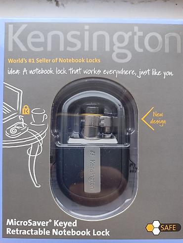micro cd: Замок для ноутбука Kensington MicroSaver Keyed Retractable Notebook — 1