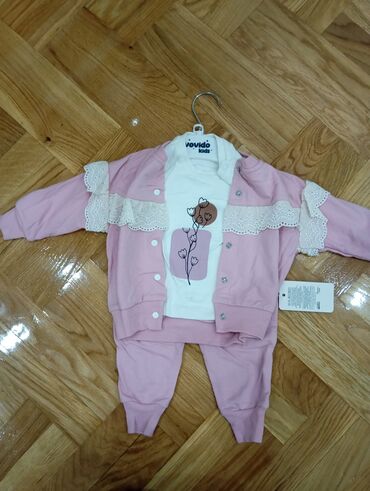 naturino cipele za bebe: Set: Trousers, Sweatshirt, Bodysuit