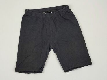 czarne spodenki jeans: Krótkie spodenki, 10 lat, 134/140, stan - Zadowalający