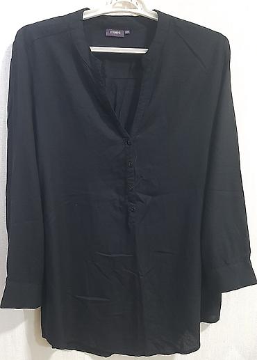 parca: Qara qadın bluzu – DESIGNER/S, ölçü 44 - Rəng: qaram - Stil: sadə və — 1