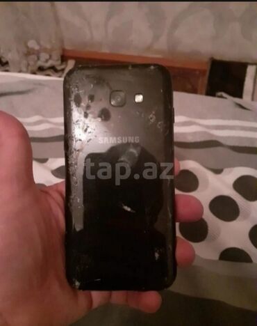часы на телефон fly: Samsung Galaxy A5 2017, 32 GB, rəng - Qara, Qırıq