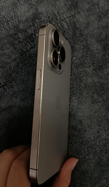 iphone 10plus: IPhone 15 Pro, Б/у, 256 ГБ, Natural Titanium, Коробка, 83 % — 3