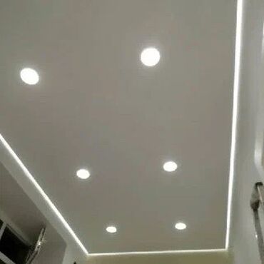 Натяжной потолок: Натяжной потолок Глянцевое, Матовое, 3D потолки Гарантия, Бесплатная консультация, Бесплатный замер — 17