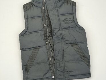 kamizelka futrzana czarna mohito: Vest, H&M, 9 years, 128-134 cm, condition - Satisfying