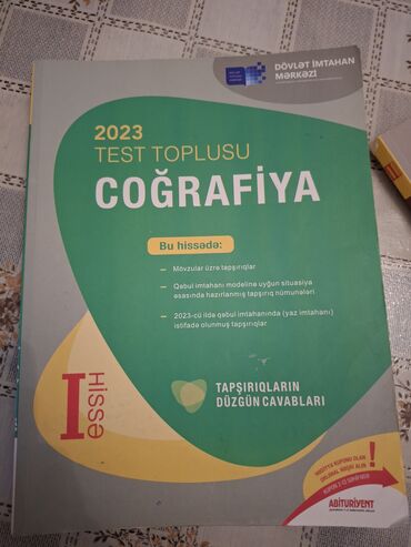 Coğrafiya dim toplu içi təmizdi cavabları cırılıb qiyməti 4 manat