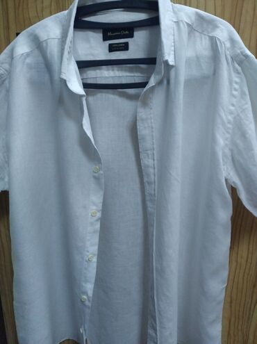 Рубашка, XL, цвет - Белый, Massimo Dutti
