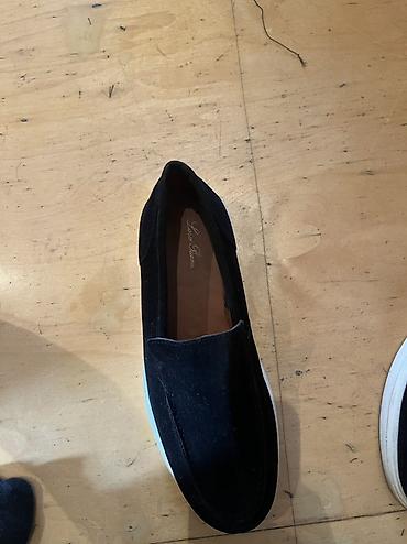 loro piano: Qara rəngli kişi loaferləri - Model: slip-on loafer - Material — 2