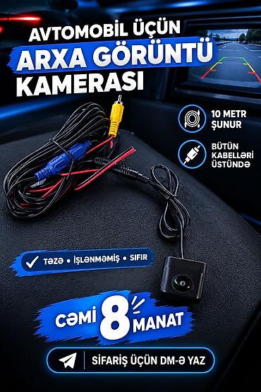 interlok tikis masini: Avtomobil üçün arxa görüntü kamerası - Park etmə və geri hərəkətdə — 1