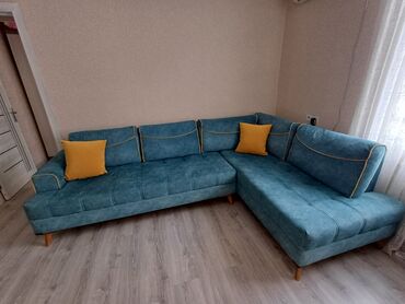 Yataq otağı dəstləri: Künc divan, Açılmayan, Parça