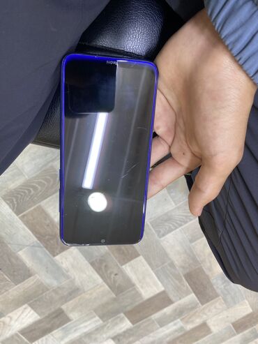 xiaomi телефон: Xiaomi, Redmi Note 8T, Б/у, 64 ГБ, цвет - Синий, 2 SIM
