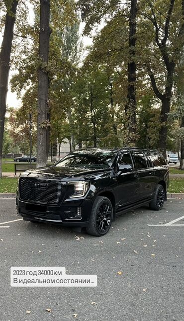нужна машина для перевозки груза: GMC Yukon: 2023 г., 3 л, Автомат, Дизель, Внедорожник