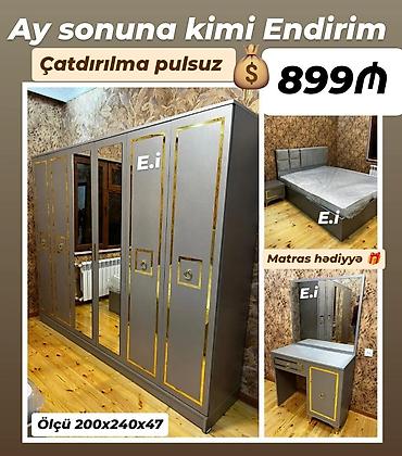 karafat: İkinəfərlik çarpayı, Dolab, Yeni — 1
