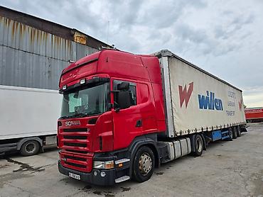 ох 470: Тягач, Scania, 2006 г., Тентованный — 3