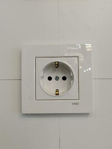 viko розетки: Розетка, С заземлением, Viko, Встроенные, 1 гнездо — 1