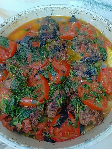 Sifarişlə hazır yeməklər: Aşbaz işi axtarlram - Dolma assortisi: badımcan, pomidor və bolqar — 4