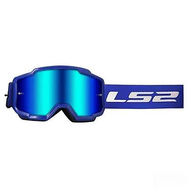 iqos lil solid 2.0 accessories: LS2 motocross/enduro naočare – plave - Široko panoramsko staklo sa — 1