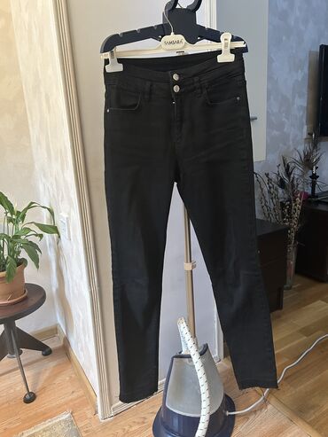 jeans salvar: Брюки Adl, XS (EU 34), цвет - Черный