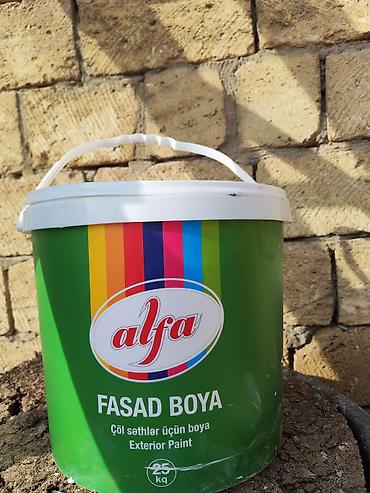 divar boyaları: Məhsul: Alfa Fasad Boya – Çöl səthlər üçün boya Xüsusiyyətlər: - — 1
