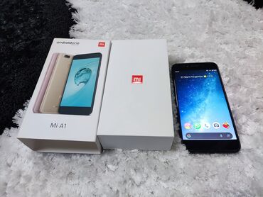 xiaomi mi 6 qiyməti: Xiaomi Mi A1, 64 GB, rəng - Qara, 
 Zəmanət, Sensor, Barmaq izi