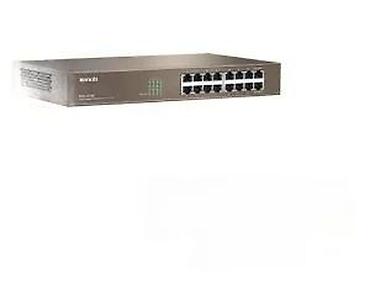 Modemi, ruteri i mrežni uređaji: Tenda TEG1016D – 16-portni gigabitni ne­managed switch - 16x RJ45 — 13