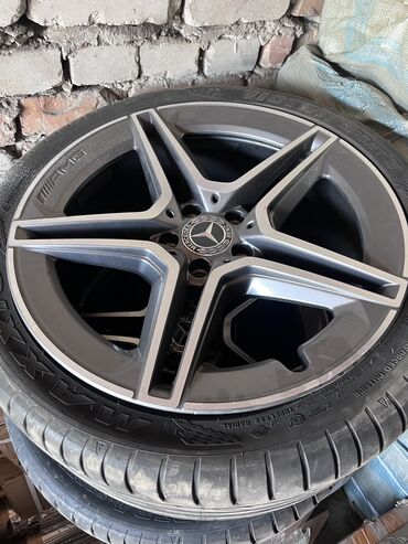купить бескамерные диски на камаз под клинья: Дисктер R 19 Mercedes-Benz, Комплект, тешиктери - 4, Колдонулган