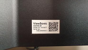 750 ti: ViewSonic XG2705-2K 27" 2K Gaming Monitor Monitor tam işləkdir — 6