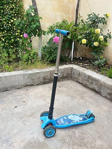 3 tekerli velosiped type 1: Uşaq skateri – 3 təkərli, qatlanan model.İşlənmişdir lakin işlək — 1