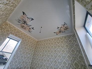 Потолочные работы: Заказ алабыз натяжной потолок, пластик эшиктер жана телезелерди — 14