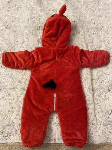 Боди: Боди, цвет - Красный, Б/у — 6