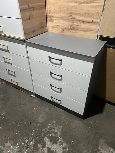 Комоды для одежды: Комод для одежды, Новый, Без зеркала, цвет - Белый, Бесплатная доставка — 24