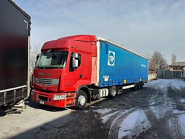 Тягачи: Тягач, Renault, 2012 г., Шторный — 3