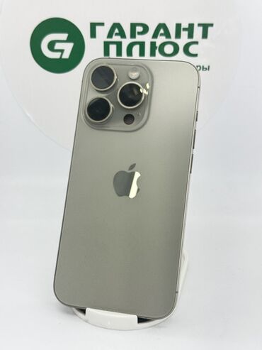 телефон s22: IPhone 15 Pro, Колдонулган, 256 ГБ, Natural Titanium, 87 %