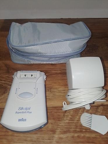 Električni depilatori: Epilator BRAUN Silk Epil Supersoft Plus je potpuno ispravan, u — 11