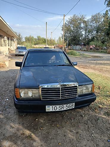 car parking maşın satışı: Mercedes-Benz 190 (W201) sedan - Göy rəngli kuzov, 4 qapı - Avtomatik — 3