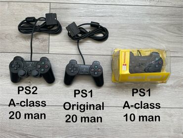 PS2 & PS1 (Sony PlayStation 2 & 1): Playstation pultları
Qiymətlər şəkildə göstərilib