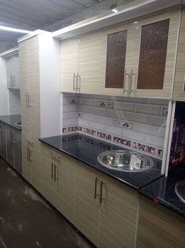 Кухонные шкафы: Кухонные гарнитуры Кухонные гарнитуры новые Ширина 2м Высота 2м — 11