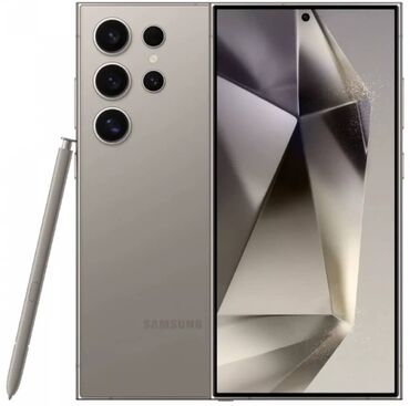 продажа сотовых телефонов в бишкеке: Samsung Galaxy S24 Ultra, Новый, 256 ГБ, цвет - Серебристый, 2 SIM