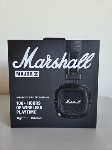 Qulaqcıqlar: Simsiz (Bluetooth) Qulaqcıqlar, Marshall, rəng - Qara — 5