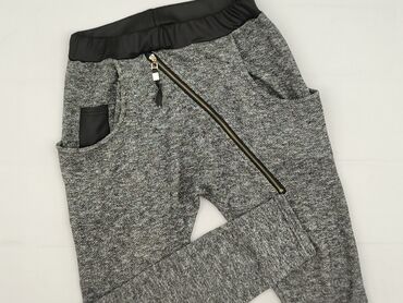 spodnie dresowe regular fit: Koucla, Material trousers for women, size S (EU 36)