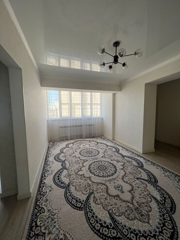 1 комнатная квартира без мебели: 1 комната, 45 м², Элитка, 9 этаж, Евроремонт