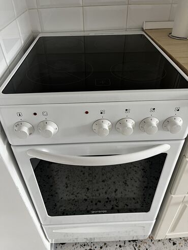 Kitchen Appliances: Električni šporet Gorenje 50 cm ravna ploča Gorenje šporet dumenzija