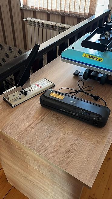 vatman kağızı olcusu: Tekstil və suvenir çapı üçün istilik pressi + rəqəmsal printer dəsti — 5