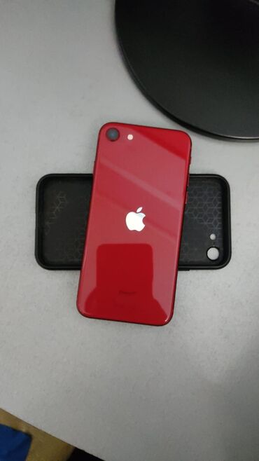 Mobil telefonlar: IPhone SE 2020, 64 GB, Qırmızı, Barmaq izi, Simsiz şarj, Sənədlərlə