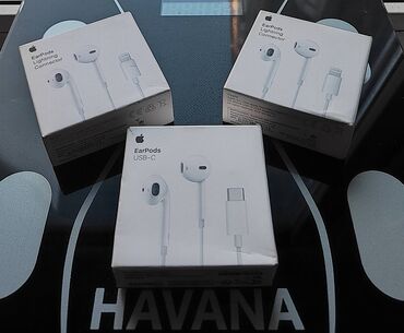 mini qulaqciq: Yeni Simli Qulaqcıqlar, Apple, rəng - Ağ