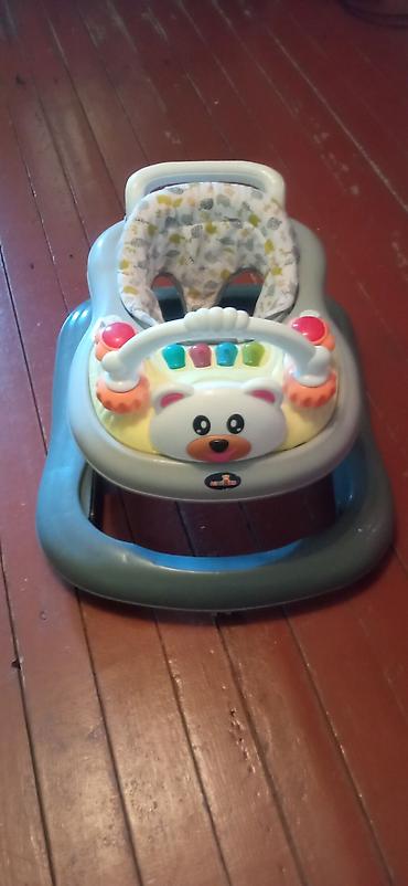 Uşaqlar üçün digər mallar: Uşaq gəzdirəcəyi (baby walker) - Rənglər: boz çərçivə, açıq-boz/göy — 3