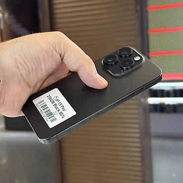 iphone 15 512: IPhone 15 Pro, Б/у, 256 ГБ, Black Titanium, Защитное стекло, 86 % — 9