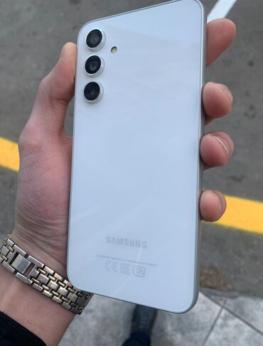 зарядное самсунг: Samsung A54, 128 ГБ, цвет - Белый, Отпечаток пальца, Две SIM карты, Face ID