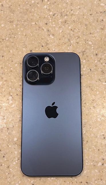 dubay iphoneler: IPhone 15 Pro Max, 256 GB, Blue Titanium, Simsiz şarj, Face ID — 1