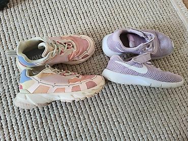 nike hyperko: Çəhrayı zara 26 ölçü 15 azn bənövşəyi nike 26 ölçü 10 azn 2si — 2